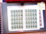 1921-27 Selection of 33 complete sheets of mostly the