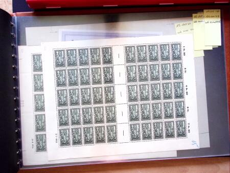 1921-27 Selection of 33 complete sheets of mostly the