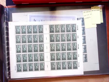 1921-27 Selection of 33 complete sheets of mostly the