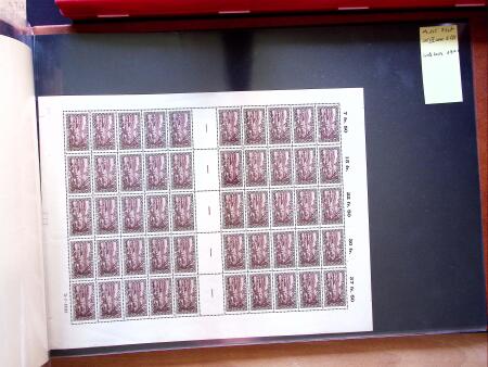 1921-27 Selection of 33 complete sheets of mostly the