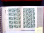 1949-59, SAARLAND issues, selection of over 90 sheets