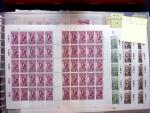 1949-59, SAARLAND issues, selection of over 90 sheets