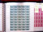 1949-59, SAARLAND issues, selection of over 90 sheets