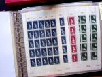 1949-59, SAARLAND issues, selection of over 90 sheets