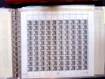 1949-59, SAARLAND issues, selection of over 90 sheets