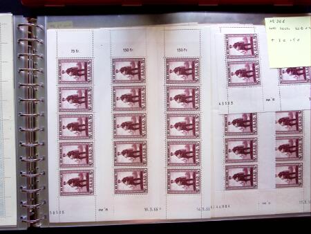 1949-59, SAARLAND issues, selection of over 90 sheets