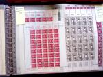 1949-59, SAARLAND issues, selection of over 90 sheets