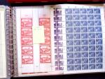 1949-59, SAARLAND issues, selection of over 90 sheets