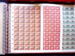 1949-59, SAARLAND issues, selection of over 90 sheets