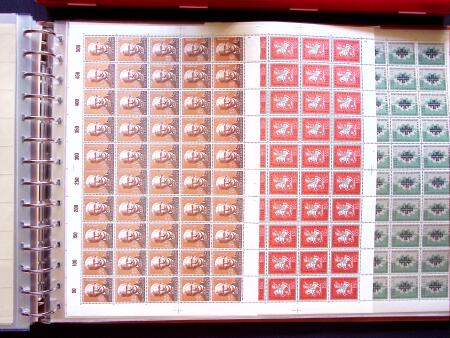 1949-59, SAARLAND issues, selection of over 90 sheets