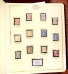 1849-1939, Collection en un album Présidence, neuve
