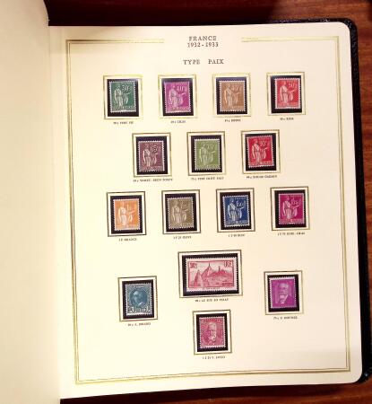 1849-1939, Collection en un album Présidence, neuve