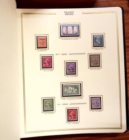 1849-1939, Collection en un album Présidence, neuve