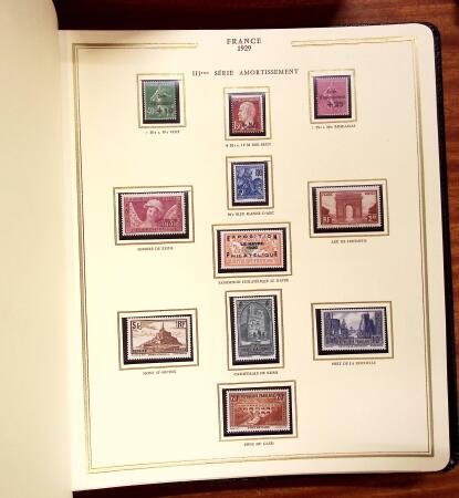 1849-1939, Collection en un album Présidence, neuve