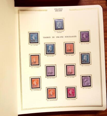 1849-1939, Collection en un album Présidence, neuve