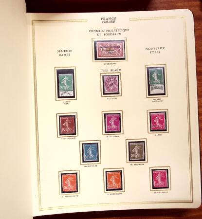 1849-1939, Collection en un album Présidence, neuve
