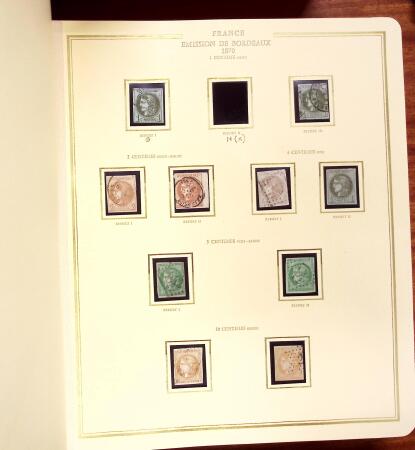 1849-1939, Collection en un album Présidence, neuve
