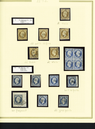 1849-1899, Solide collection en album Présidence avec