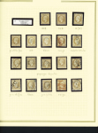 1849-1899, Solide collection en album Présidence avec
