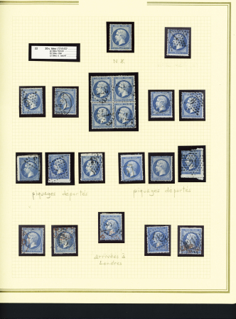 1849-1899, Solide collection en album Présidence avec