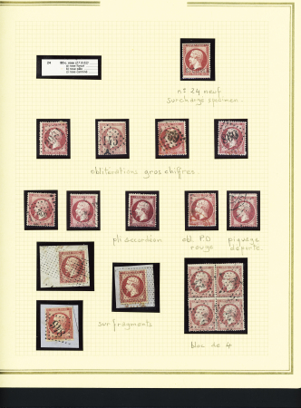 1849-1899, Solide collection en album Présidence avec