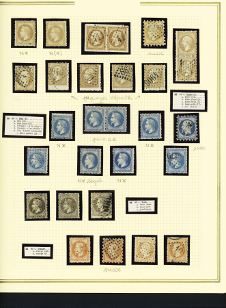 1849-1899, Solide collection en album Présidence avec