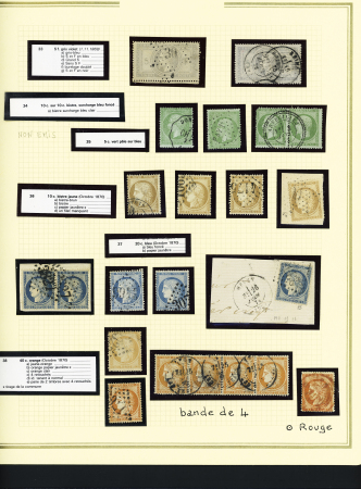 1849-1899, Solide collection en album Présidence avec