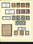 1849-1899, Solide collection en album Présidence avec