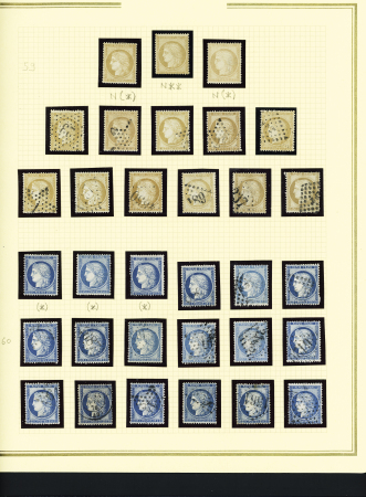 1849-1899, Solide collection en album Présidence avec