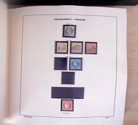1849-2001, Plusieurs collections de France neuf et obl.