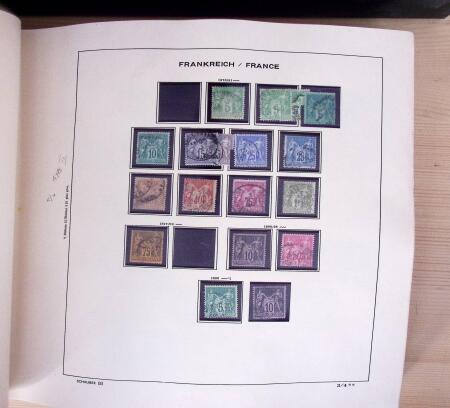 1849-2001, Plusieurs collections de France neuf et obl.