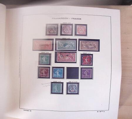 1849-2001, Plusieurs collections de France neuf et obl.