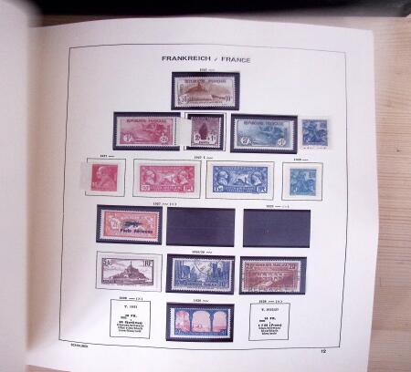 1849-2001, Plusieurs collections de France neuf et obl.