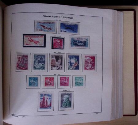 1849-2001, Plusieurs collections de France neuf et obl.