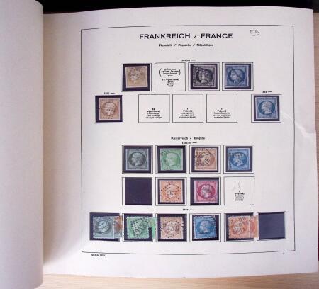 1849-2001, Plusieurs collections de France neuf et obl.