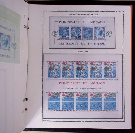 1849-2000, Collection du monde entier, dont Monaco,