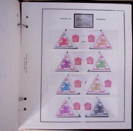1849-2000, Collection du monde entier, dont Monaco,