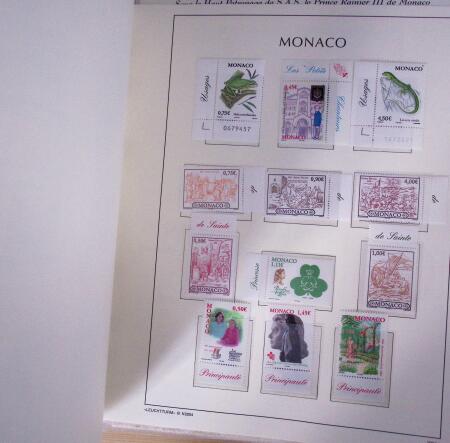1849-2000, Collection du monde entier, dont Monaco,