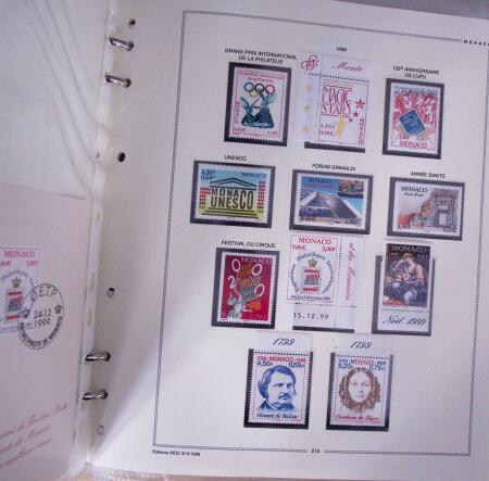 1849-2000, Collection du monde entier, dont Monaco,