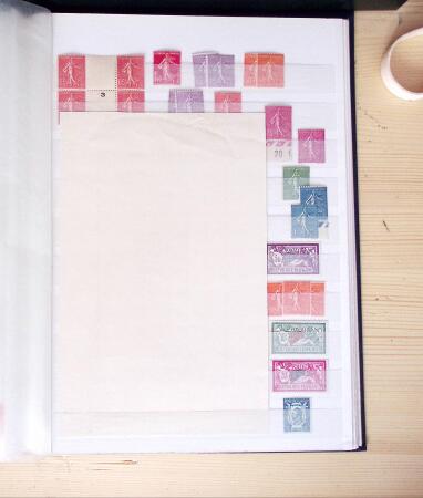 1849-1976, Collection de France obl. et neuf, dont