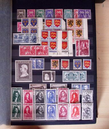 1849-1976, Collection de France obl. et neuf, dont
