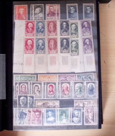 1849-1976, Collection de France obl. et neuf, dont