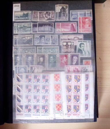 1849-1976, Collection de France obl. et neuf, dont