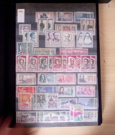 1849-1976, Collection de France obl. et neuf, dont
