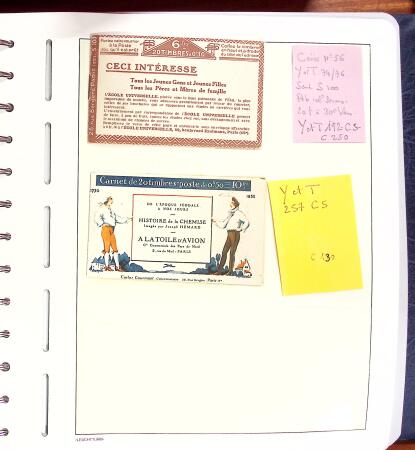 1922-1993, Collection en 2 albums Leuchtturm de carnets