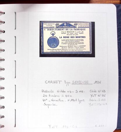 1922-1993, Collection en 2 albums Leuchtturm de carnets