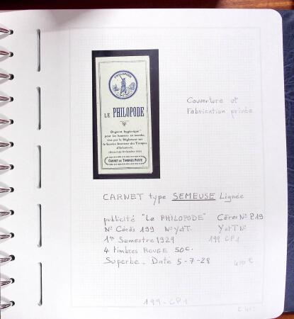 1922-1993, Collection en 2 albums Leuchtturm de carnets