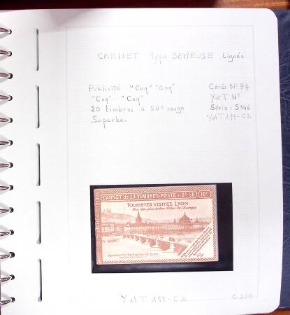 1922-1993, Collection en 2 albums Leuchtturm de carnets
