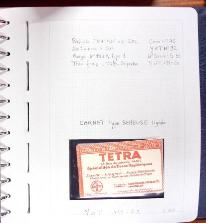 1922-1993, Collection en 2 albums Leuchtturm de carnets