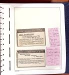 1922-1993, Collection en 2 albums Leuchtturm de carnets